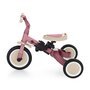 Tricicleta, Petite&Mars, Turbo, 5 in 1, Multifunctionala, Vehicul de impins, Bicicleta cu/fara pedale, Cu maner de ghidaj, Detasabil, Roti din cauciuc, Pana la 25 kg, 1.5-5 ani, Dusty Rose - 8