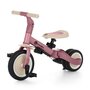 Tricicleta, Petite&Mars, Turbo, 5 in 1, Multifunctionala, Vehicul de impins, Bicicleta cu/fara pedale, Cu maner de ghidaj, Detasabil, Roti din cauciuc, Pana la 25 kg, 1.5-5 ani, Dusty Rose - 12