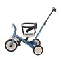Tricicleta, Petite&Mars, Turbo, 5 in 1, Multifunctionala, Vehicul de impins, Bicicleta cu/fara pedale, Cu maner de ghidaj, Detasabil, Roti din cauciuc, Pana la 25 kg, 1.5-5 ani, Ocean Blue - 2