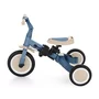 Tricicleta, Petite&Mars, Turbo, 5 in 1, Multifunctionala, Vehicul de impins, Bicicleta cu/fara pedale, Cu maner de ghidaj, Detasabil, Roti din cauciuc, Pana la 25 kg, 1.5-5 ani, Ocean Blue - 6