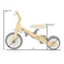 Tricicleta, Petite&Mars, Turbo, 5 in 1, Multifunctionala, Vehicul de impins, Bicicleta cu/fara pedale, Cu maner de ghidaj, Detasabil, Roti din cauciuc, Pana la 25 kg, 1.5-5 ani, Ocean Blue - 16