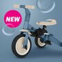 Tricicleta, Petite&Mars, Turbo, 5 in 1, Multifunctionala, Vehicul de impins, Bicicleta cu/fara pedale, Cu maner de ghidaj, Detasabil, Roti din cauciuc, Pana la 25 kg, 1.5-5 ani, Ocean Blue - 5