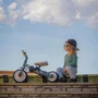 Tricicleta, Petite&Mars, Turbo, 5 in 1, Multifunctionala, Vehicul de impins, Bicicleta, Cu maner detasabil, Roti din cauciuc, Pana la 25 kg, 1.5-5 ani, Bej - 26