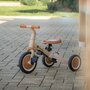 Tricicleta, Petite&Mars, Turbo, 5 in 1, Multifunctionala, Vehicul de impins, Bicicleta cu/fara pedale, Cu maner de ghidaj, Detasabil, Roti din cauciuc, Pana la 25 kg, 1.5-5 ani, Bej - 30