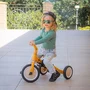 Tricicleta, Petite&Mars, Turbo, 5 in 1, Multifunctionala, Vehicul de impins, Bicicleta, Cu maner detasabil, Roti din cauciuc, Pana la 25 kg, 1.5-5 ani, Bej - 35