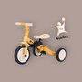 Tricicleta, Petite&Mars, Turbo, 5 in 1, Multifunctionala, Vehicul de impins, Bicicleta cu/fara pedale, Cu maner de ghidaj, Detasabil, Roti din cauciuc, Pana la 25 kg, 1.5-5 ani, Ocru - 3