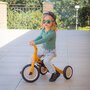 Tricicleta, Petite&Mars, Turbo, 5 in 1, Multifunctionala, Vehicul de impins, Bicicleta cu/fara pedale, Cu maner de ghidaj, Detasabil, Roti din cauciuc, Pana la 25 kg, 1.5-5 ani, Ocru - 35