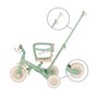 Tricicleta, Petite&Mars, Turbo, Editie limitata, 5 in 1, Multifunctionala, Vehicul de impins, Bicicleta cu/fara pedale, Cu maner de ghidaj, Detasabil, Roti din cauciuc, Pana la 25 kg, 1.5-5 ani, Green Twist - 12