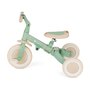 Tricicleta, Petite&Mars, Turbo, Editie limitata, 5 in 1, Multifunctionala, Vehicul de impins, Bicicleta cu/fara pedale, Cu maner de ghidaj, Detasabil, Roti din cauciuc, Pana la 25 kg, 1.5-5 ani, Green Twist - 7