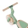 Tricicleta, Petite&Mars, Turbo, Editie limitata, 5 in 1, Multifunctionala, Vehicul de impins, Bicicleta cu/fara pedale, Cu maner de ghidaj, Detasabil, Roti din cauciuc, Pana la 25 kg, 1.5-5 ani, Green Twist - 10