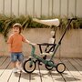 Tricicleta, Petite&Mars, Turbo Plus, 5 in 1, Multifunctionala, Vehicul de impins, Bicicleta cu/fara pedale, Cu maner de ghidaj, Detasabil, Roti din cauciuc, Capotina pentru soare, Pana la 25 kg, 1.5-5 ani, Albastru - 4