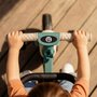 Tricicleta, Petite&Mars, Turbo Plus, 5 in 1, Multifunctionala, Vehicul de impins, Bicicleta cu/fara pedale, Cu maner de ghidaj, Detasabil, Roti din cauciuc, Capotina pentru soare, Pana la 25 kg, 1.5-5 ani, Albastru - 5