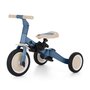 Tricicleta, Petite&Mars, Turbo Plus, 5 in 1, Multifunctionala, Vehicul de impins, Bicicleta cu/fara pedale, Cu maner de ghidaj, Detasabil, Roti din cauciuc, Capotina pentru soare, Pana la 25 kg, 1.5-5 ani, Albastru - 11