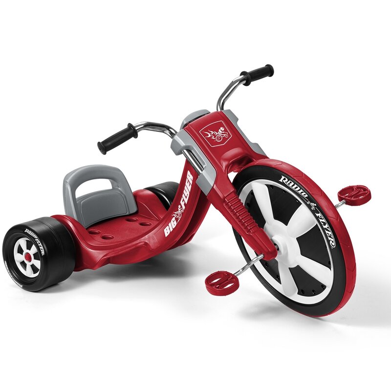 Radio flyer - tricicleta big flyer stil chopper