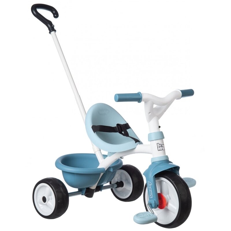Smoby - tricicleta be move mecanism de pedalare libera, control al directiei, albastru