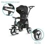 Tricicleta ultrapliabila Coccolle Spectra plus Jet Black - 6