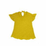 KidsDecor - Tricou cu volanase cu volanase Shimmery Sunflower 7-8 ani
