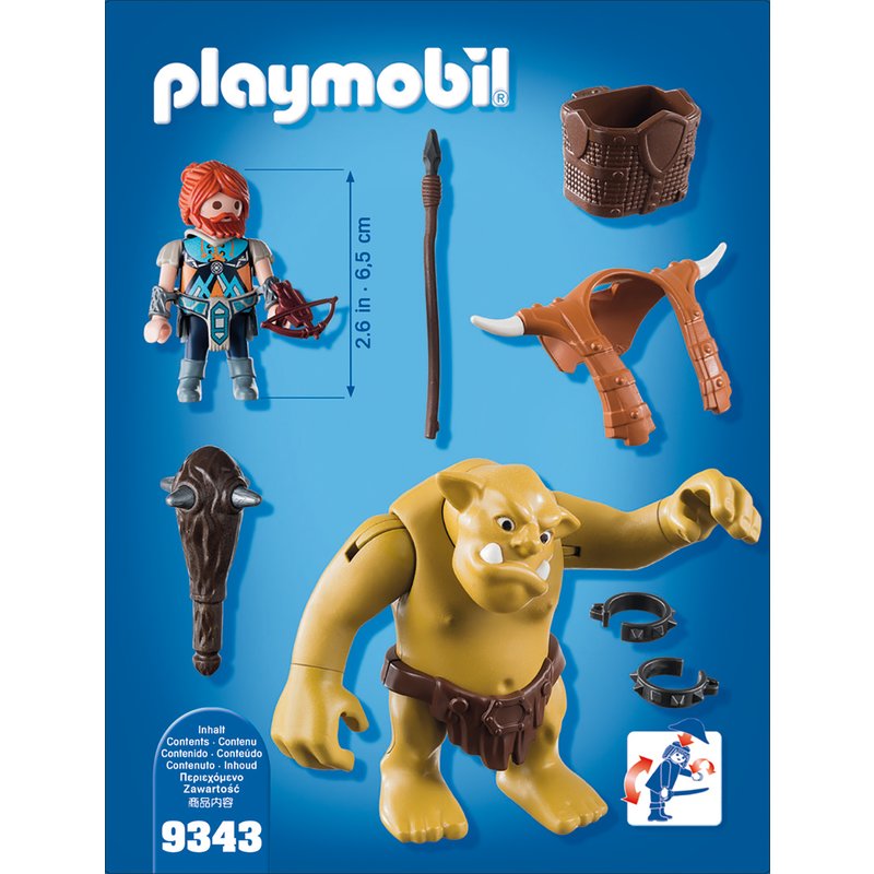 Playmobil - Trol cu luptator pitic