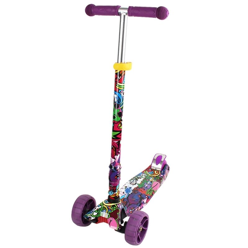 Chipolino - Trotineta Croxer Evo purple grafitti