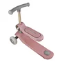 Trotineta copii cu sezut, Transformabila 2in1, Bebe Stars, Scooter Xride, Cu lumini, Conform cu EN71-1:2014+A1:2018, EN71-2:2020, EN71-3:2019+A1:2021, Pink - 3