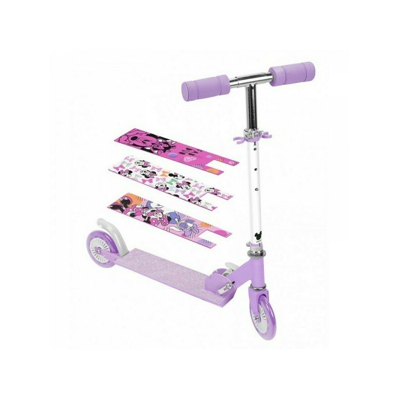 Saica - trotineta copii 2 roti minnie cu 3 stickere
