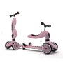 SCOOT AND RIDE - Trotineta HighwayKick 1 Transformabila, 2 in 1, 1-5 ani, Roz - 2