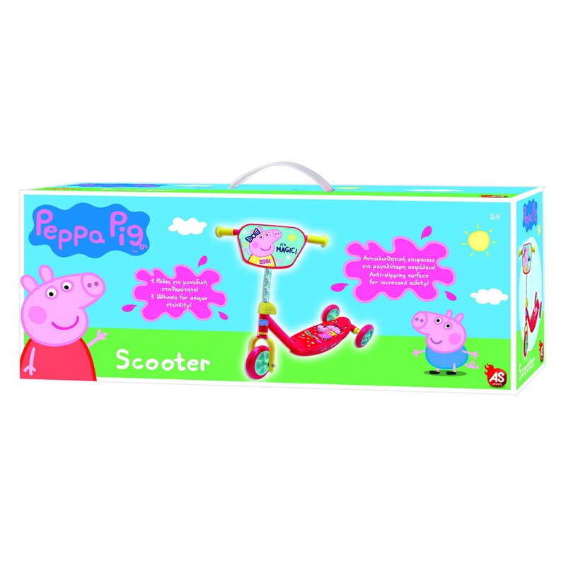 As - trotineta , peppa pig , cu 3 roti
