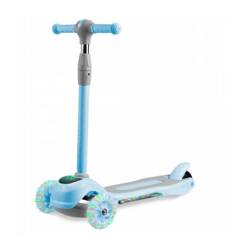 Ricokids - trotineta cu roti cu led piko 765003 - albastru