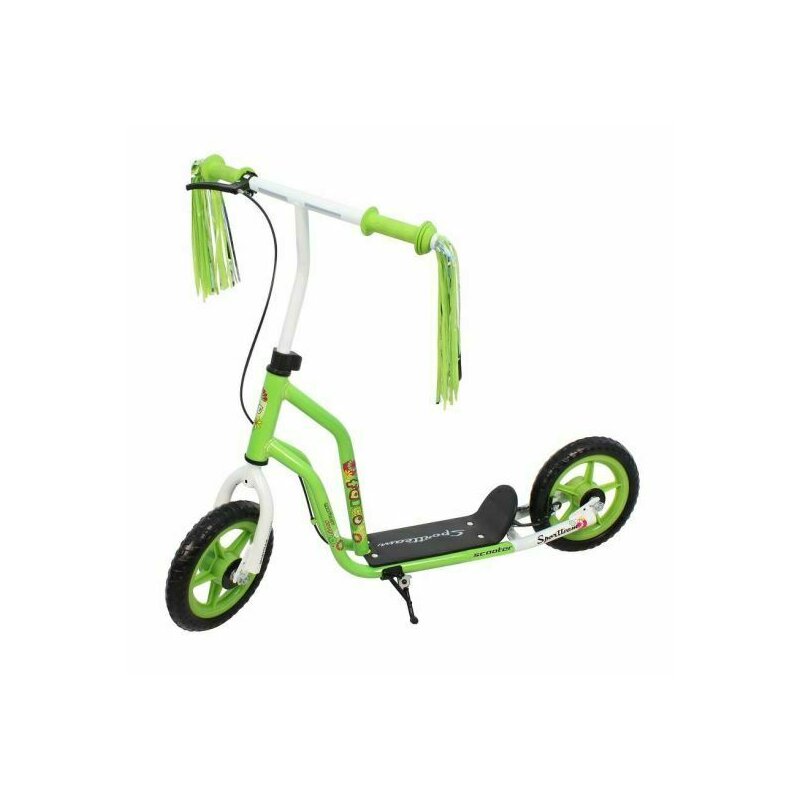 Dhs - trotineta falco 10''/10'' verde/alb