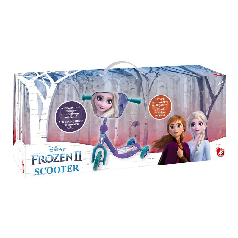 As - trotineta , disney frozen 2 , cu 3 roti