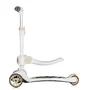 Trotineta, Lionelo, Franky, Multifunctionala, Pliabila, Pana la 50 kg, Bicicleta cu 3 roti si trotineta de echilibru, Ghidon reglabil, Sezut detasabil, Roti cu LED, Conform cu EN71, EN62115, 12 luni+, Bej - 14