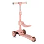 Trotineta, Lionelo, Franky, Multifunctionala, Pliabila, Pana la 50 kg, Bicicleta cu 3 roti si trotineta de echilibru, Ghidon reglabil, Sezut detasabil, Roti cu LED, Conform cu EN71, EN62115, 12 luni+, Roz - 8