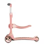 Trotineta, Lionelo, Franky, Multifunctionala, Pliabila, Pana la 50 kg, Bicicleta cu 3 roti si trotineta de echilibru, Ghidon reglabil, Sezut detasabil, Roti cu LED, Conform cu EN71, EN62115, 12 luni+, Roz - 13