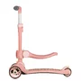 Trotineta, Lionelo, Franky, Multifunctionala, Pliabila, Pana la 50 kg, Bicicleta cu 3 roti si trotineta de echilibru, Ghidon reglabil, Sezut detasabil, Roti cu LED, Conform cu EN71, EN62115, 12 luni+, Roz - 14