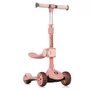 Trotineta, Lionelo, Franky, Multifunctionala, Pliabila, Pana la 50 kg, Bicicleta cu 3 roti si trotineta de echilibru, Ghidon reglabil, Sezut detasabil, Roti cu LED, Conform cu EN71, EN62115, 12 luni+, Roz - 16