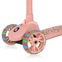 Trotineta, Lionelo, Franky, Multifunctionala, Pliabila, Pana la 50 kg, Bicicleta cu 3 roti si trotineta de echilibru, Ghidon reglabil, Sezut detasabil, Roti cu LED, Conform cu EN71, EN62115, 12 luni+, Roz - 17