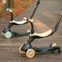 Trotineta multifunctionala 5in1 Qplay Sema EVO Verde - 12