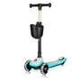 Trotineta pentru copii, Lionelo, Mey, Ultrapliabila, Cu lumini si cosulet, Maner ajustabil pe inaltime, 3 ani+, Pana la 50 Kg, Ultra usor, 2.8 kg, Conform cu standardul EN71-1/2/3, Certificata Intertek, Bej - 6