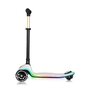 Trotineta pentru copii, Lionelo, Mey, Ultrapliabila, Cu lumini si cosulet, Maner ajustabil pe inaltime, 3 ani+, Pana la 50 Kg, Ultra usor, 2.8 kg, Conform cu standardul EN71-1/2/3, Certificata Intertek, Bej - 12