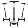 Trotineta pentru copii, Lionelo, Mey, Ultrapliabila, Cu lumini si cosulet, Maner ajustabil pe inaltime, 3 ani+, Pana la 50 Kg, Ultra usor, 2.8 kg, Conform cu standardul EN71-1/2/3, Certificata Intertek, Bej - 14