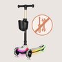Trotineta pentru copii, Lionelo, Mey, Ultrapliabila, Cu lumini si cosulet, Maner ajustabil pe inaltime, 3 ani+, Pana la 50 Kg, Ultra usor, 2.8 kg, Conform cu standardul EN71-1/2/3, Certificata Intertek, Bej - 23