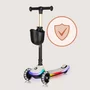 Trotineta pentru copii, Lionelo, Mey, Ultrapliabila, Cu lumini si cosulet, Maner ajustabil pe inaltime, 3 ani+, Pana la 50 Kg, Ultra usor, 2.8 kg, Conform cu standardul EN71-1/2/3, Certificata Intertek, Bej - 27