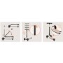 Trotineta pentru copii, Lionelo, Mey, Ultrapliabila, Cu lumini si cosulet, Maner ajustabil pe inaltime, 3 ani+, Pana la 50 Kg, Ultra usor, 2.8 kg, Conform cu standardul EN71-1/2/3, Certificata Intertek, Bej - 32
