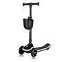Trotineta pentru copii, Lionelo, Mey, Ultrapliabila, Cu lumini si cosulet, Maner ajustabil pe inaltime, 3 ani+, Pana la 50 Kg, Ultra usor, 2.8 kg, Conform cu standardul EN71-1/2/3, Certificata Intertek, Negru - 3
