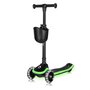 Trotineta pentru copii, Lionelo, Mey, Ultrapliabila, Cu lumini si cosulet, Maner ajustabil pe inaltime, 3 ani+, Pana la 50 Kg, Ultra usor, 2.8 kg, Conform cu standardul EN71-1/2/3, Certificata Intertek, Negru - 7