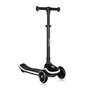 Trotineta pentru copii, Lionelo, Mey, Ultrapliabila, Cu lumini si cosulet, Maner ajustabil pe inaltime, 3 ani+, Pana la 50 Kg, Ultra usor, 2.8 kg, Conform cu standardul EN71-1/2/3, Certificata Intertek, Negru - 9