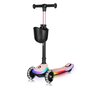 Trotineta pentru copii, Lionelo, Mey, Ultrapliabila, Cu lumini si cosulet, Maner ajustabil pe inaltime, 3 ani+, Pana la 50 Kg, Ultra usor, 2.8 kg, Conform cu standardul EN71-1/2/3, Certificata Intertek, Roz - 5