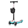 Trotineta pentru copii, Lionelo, Mey, Ultrapliabila, Cu lumini si cosulet, Maner ajustabil pe inaltime, 3 ani+, Pana la 50 Kg, Ultra usor, 2.8 kg, Conform cu standardul EN71-1/2/3, Certificata Intertek, Roz - 6