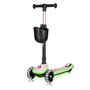 Trotineta pentru copii, Lionelo, Mey, Ultrapliabila, Cu lumini si cosulet, Maner ajustabil pe inaltime, 3 ani+, Pana la 50 Kg, Ultra usor, 2.8 kg, Conform cu standardul EN71-1/2/3, Certificata Intertek, Roz - 7