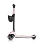 Trotineta pentru copii, Lionelo, Mey, Ultrapliabila, Cu lumini si cosulet, Maner ajustabil pe inaltime, 3 ani+, Pana la 50 Kg, Ultra usor, 2.8 kg, Conform cu standardul EN71-1/2/3, Certificata Intertek, Roz - 11